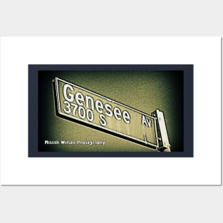 Genesee Avenue, Los Angeles, California by Mistah Wilson Posters and Art